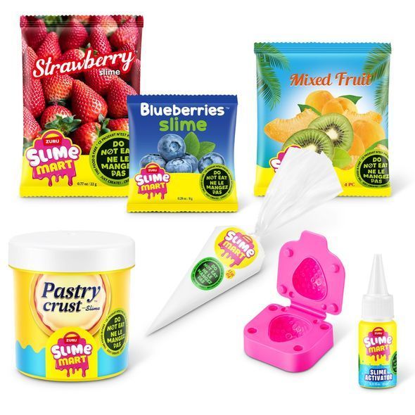 Фруктовий тарт, ігровий набір зі слаймами, серія Shopping Bag, Slime Mart