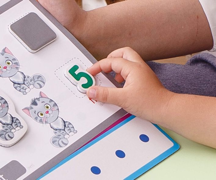 3в1: Абетка, Математика, English з магнітною дошкою, Vladi Toys