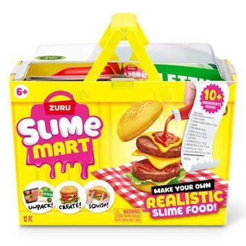 Бургер, ігровий набір зі слаймами, серія Shopping Basket, Slime Mart