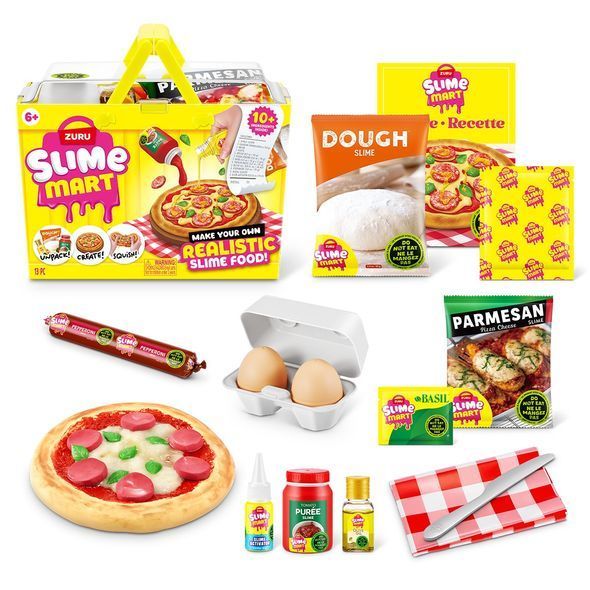 Піца, ігровий набір зі слаймами, серія Shopping Basket, Slime Mart