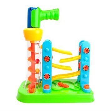 STEM-конструктор Гірка-зигзаг з шуруповертом, 54 дет., Edu-Toys