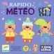 Навчальна гра Одягни тваринку Рапідо Метео, Djeco