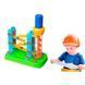 STEM-конструктор Гірка-зигзаг з шуруповертом, 54 дет., Edu-Toys