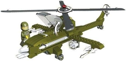 Конструктор "Захисники: Вертоліт", 231 ел., BanBao