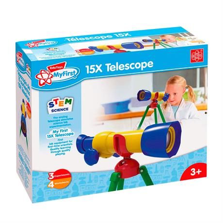 Мой первый телескоп 15x, Edu-Toys