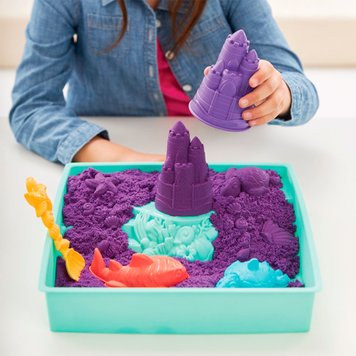 Набор с кинетическим песком V2 Замок из песка, Kinetic Sand