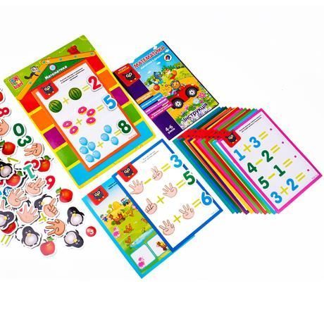 Навчальний набір Математика з магнітною дошкою, Vladi Toys Навчальний набір Математика з магнітною дошкою, Vladi Toys