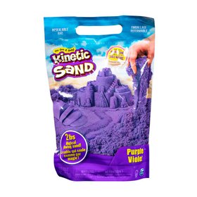Кинетический песок Kinetic Sand Colour фиолетовый, 907 г