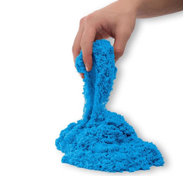 Кинетический песок Kinetic Sand Colour синий, 907 г