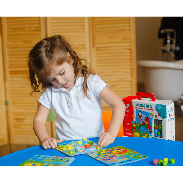 Дерев'яна мозаїка Зоопарк, Vladi Toys
