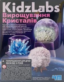 Набір для вирощування кристалів, 3 види, 4M