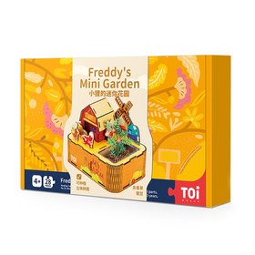 Интерактивная игра "Мини-сад Фредди", с посадкой растения , Toi World