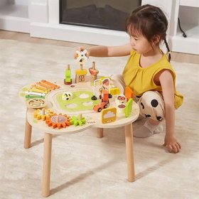 Дитячий розвиваючий столик Ферма, Viga Toys