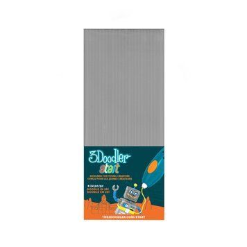 Набір стрижнів для 3D-ручки 3Doodler Start 25 шт (сірий)